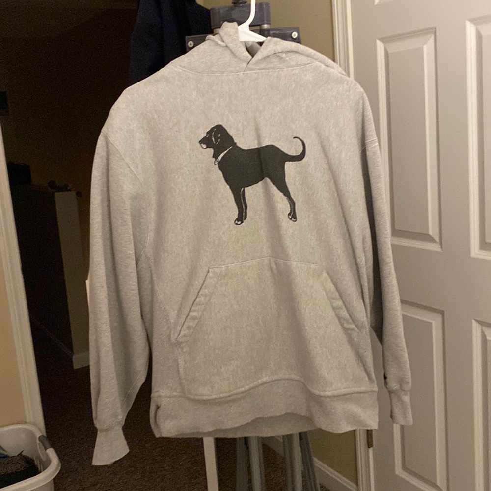 Black Dog hooded sweatshirt